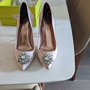Ted Baker Size 8 light pink heels